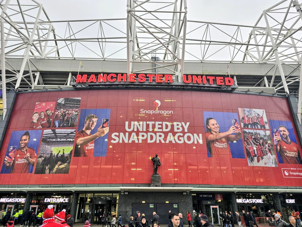 📍Old Trafford, Manchester, UK
#ShotOnSnapdragon
#UnitedBySnapdragon
#MUFC #MUNEVE