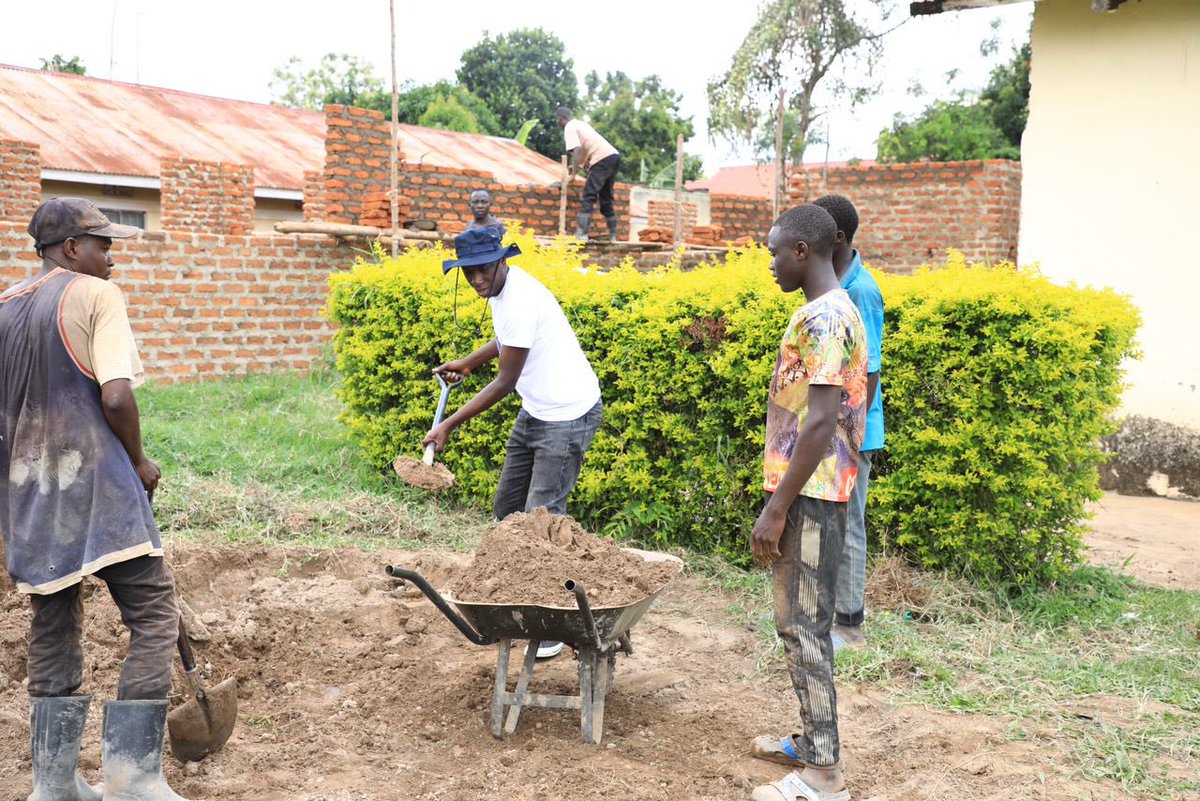 We’re constructing a physiotherapy ward for Iganga Union of Disabled Persons. #Givingbacktocommunity