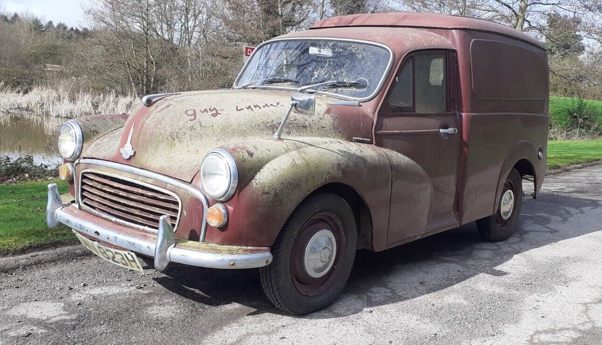 BarnFindsUK's tweet image. Ad:  1969 MORRIS MINOR VAN
On eBay here --&amp;gt;&amp;gt; ow.ly/BTk650QP5v2

 #MorrisMinorVan #ClassicVehicles #CarRestoration #ClassicCarCommunity #ClassicCarSale