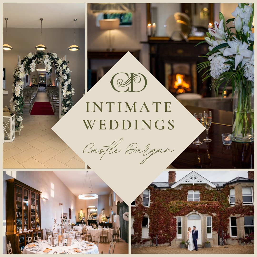 We also cater for small intimate weddings at Castle Dargan Estate. 💍

Further information contact our wedding coordinator Taylor
 
✉️ weddings@castledargan.com
📞071 9118080
castledargan.com
#WeddingVenue #IntimateWedding #CastleDarganEstate #CastleDarganHotel #Sligo