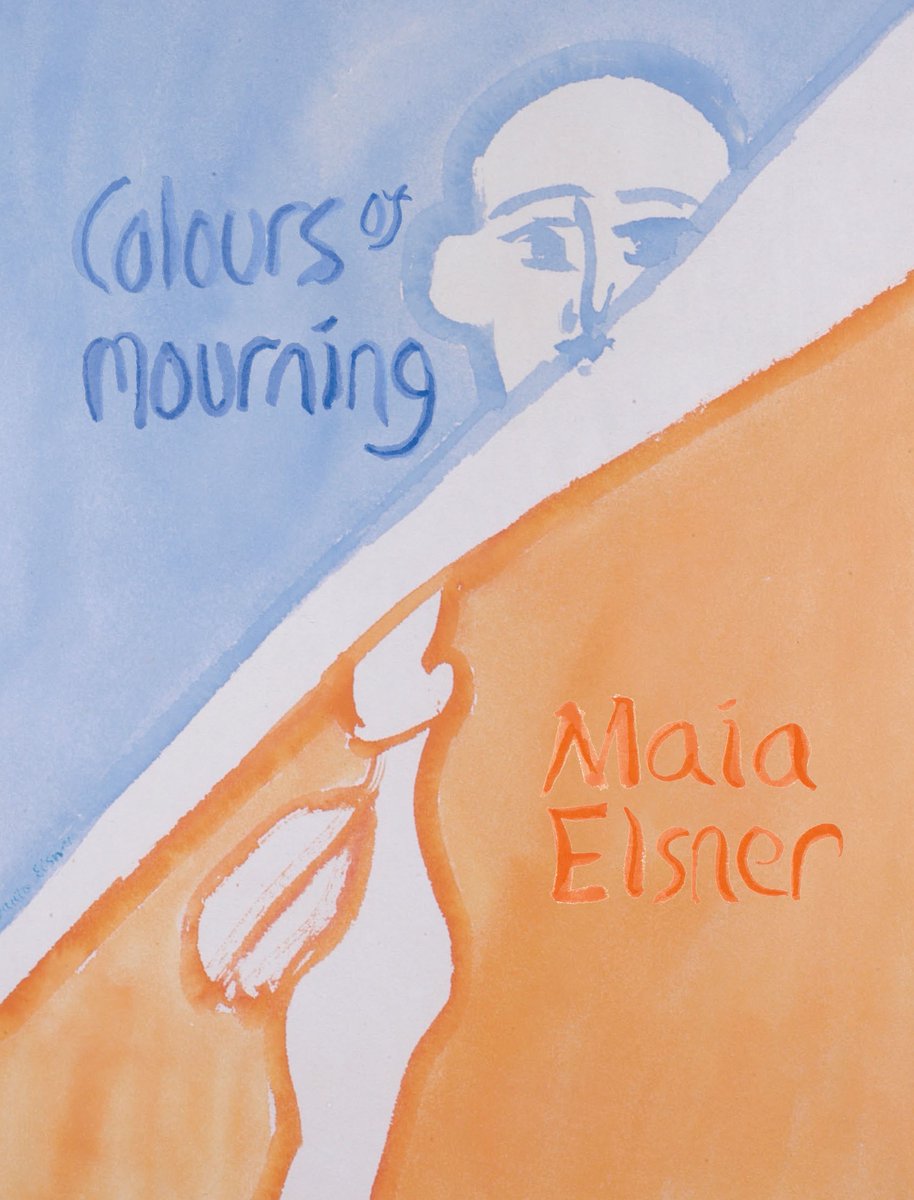 Out Now. COLOURS OF MOURNING by @Maia_Elsner. The poetic counterpart in many ways to her life of the artist Dante Elsner. A beautiful new bookling that comes with a set of postcards of Dante's artwork. Read more and pick up a copy here... guillemotpress.co.uk/poetry