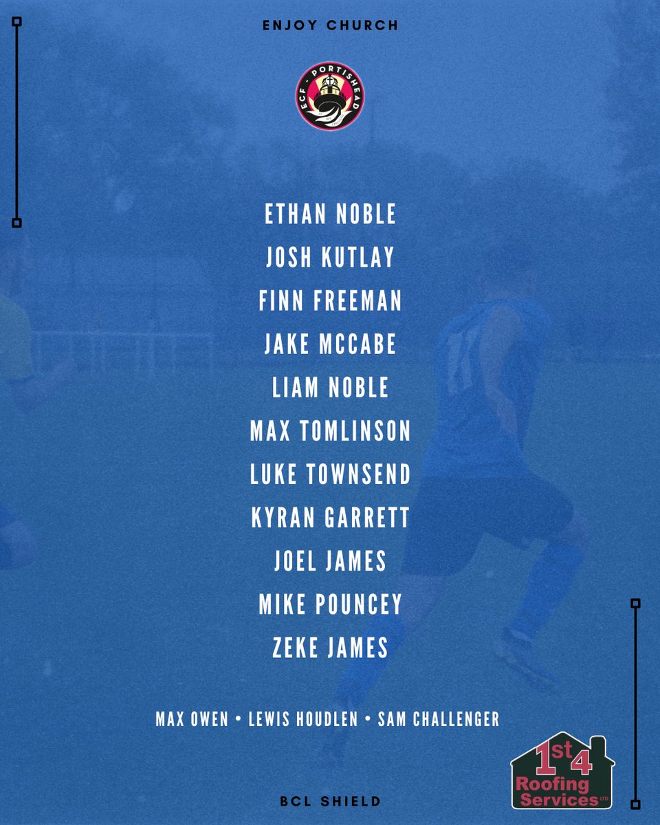 ECFPortishead's tweet photo. ๐จ๐๐ถ๐ฐ๐ธ ๐ผ๐ณ๐ณ ๐จ
Hereโs how the lads line up ๐
#UTECF ๐ตโซ๏ธ https://t.co/Yu65trloIs