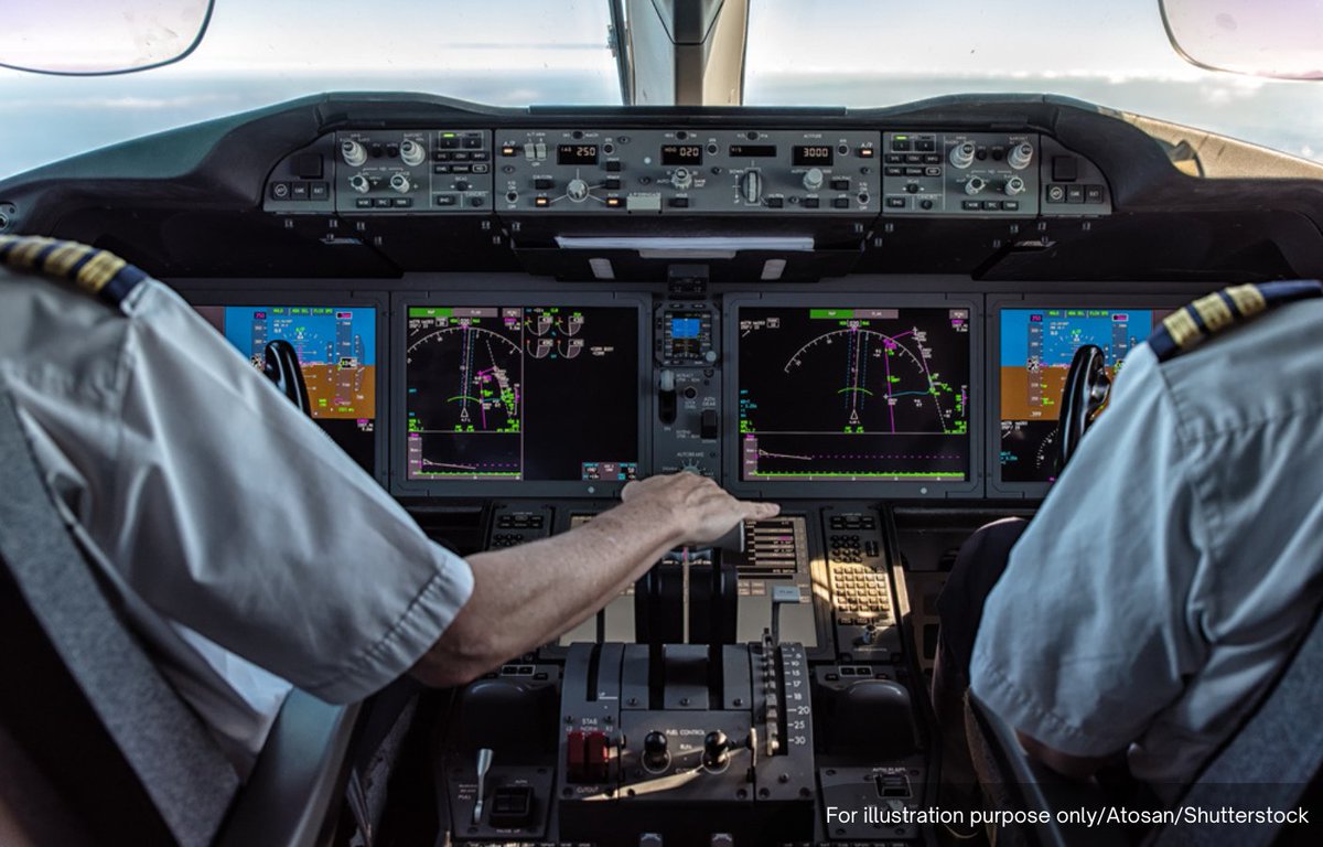 NewsBFM's tweet photo. 1. Two pilots fell asleep for nearly 30 minutes during a Batik Air flight from South East Sulawesi to Jakarta on Jan 25, said Indonesia’s air safety agency.

The captain, who had not rested adequately the previous night, was given permission from his co-pilot to rest for a while. https://t.co/deuCMz6DNm