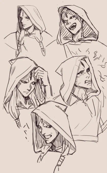 悪魔神官 表情集【習作】 