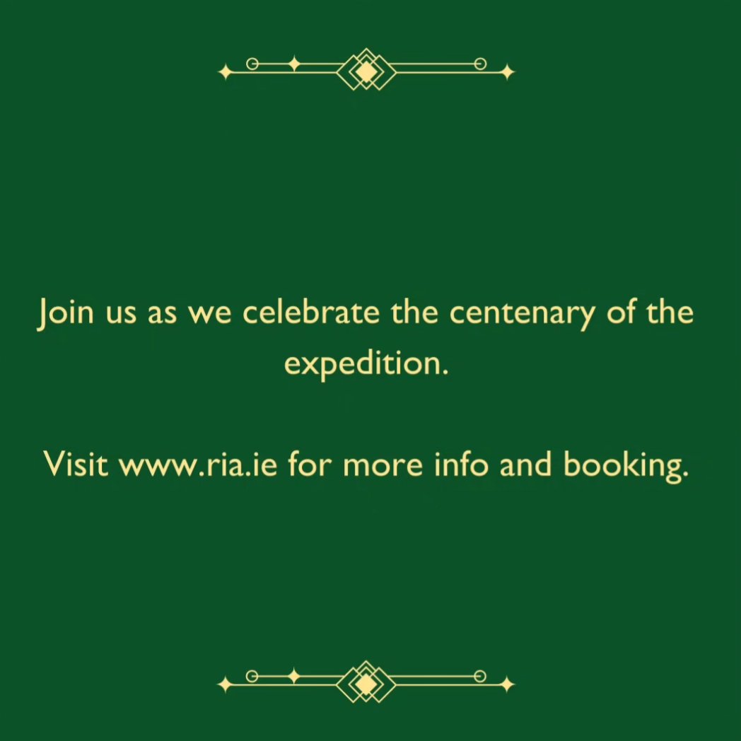 Library Lunchtime Lecture: Tuesday 9th April, 1pm.
Cynthia Longfield and the St George Expedition: the making of an entomologist. Join us as we mark the centenary of this fascinating voyage!
FREE, but booking is required. ria.ie/library-luncht…