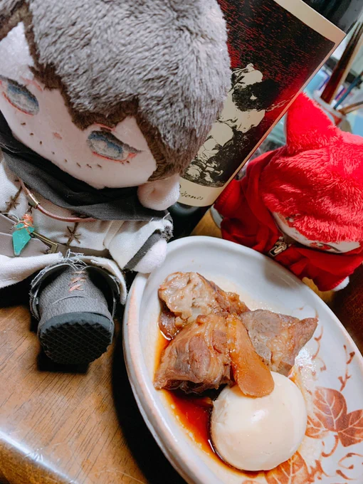 ひろしワインをキメました!すごいすっきりしてめっちゃ飲みやすい!ワイン渋い!ってイメージ強かったから見た目の厳つさに比べてすごく親しみやすいひろしだった 