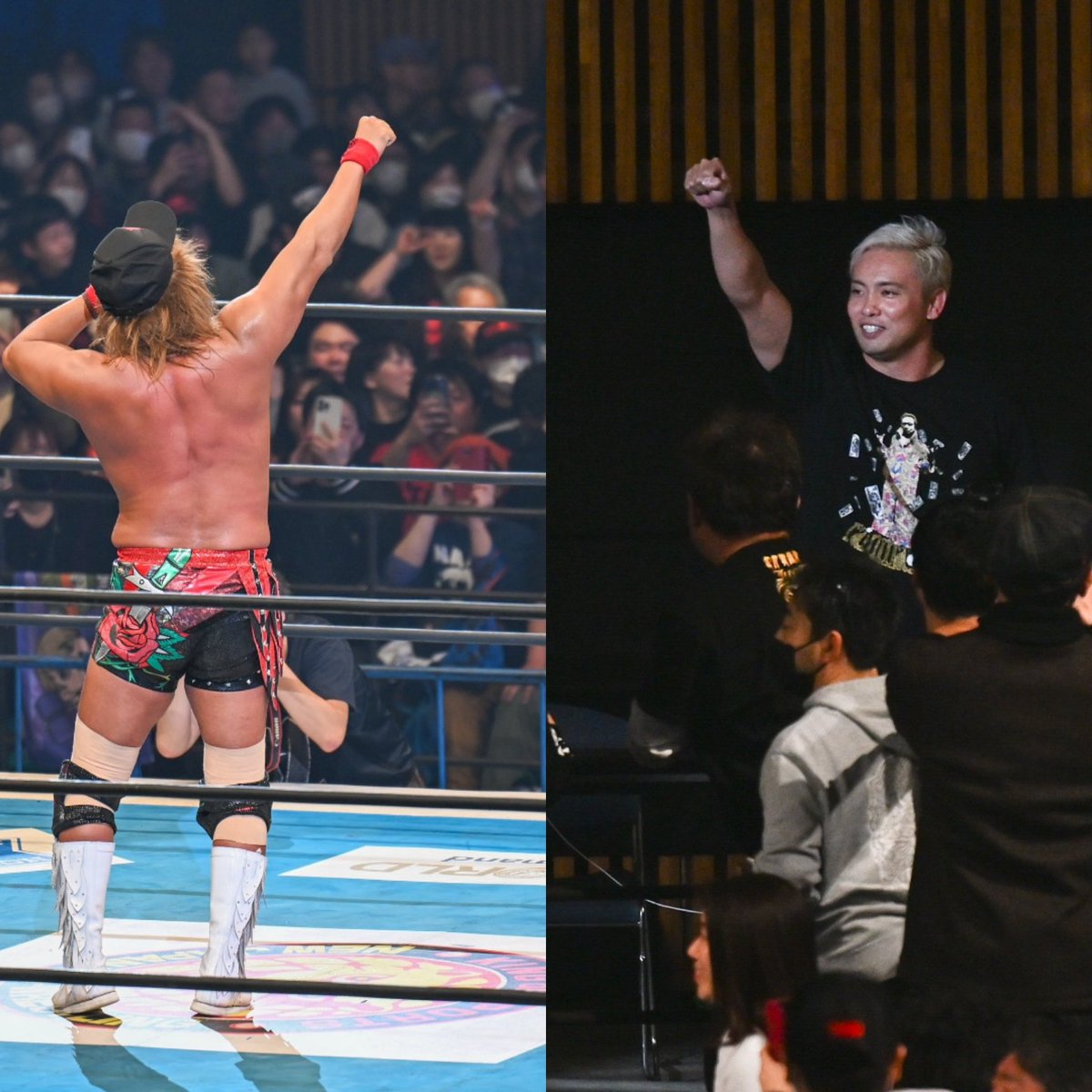 KetsuAoTori931's tweet photo. #ワールドプロレスリング
#新日本プロレス
#THENEWBEGINNING
#内藤哲也 #SANADA
#オカダカズチカ
今日の深夜はTOKYO DOMEで行われたメインの札幌2日目での再戦。それを見守るのは新日本での最後の戦いを終え、アメリカへ旅立つ男。
#制御不能なカリスマ
#ColdSkull #レインメーカー https://t.co/ziiP0qtGMq