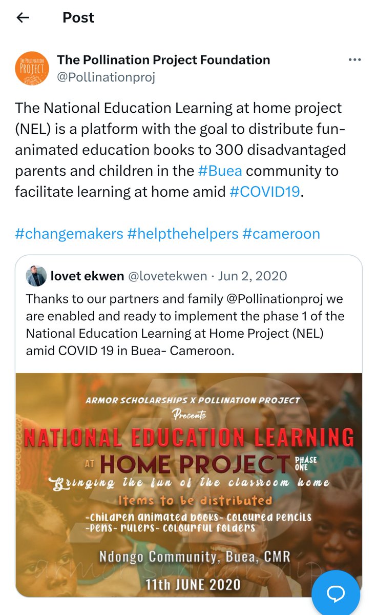 lovetekwen's tweet photo. 4 years ago and proud. We are glad the National Education Learning project had a continuous impact in the lives of children and parents. Looking forward to a new phase, thanks to @Poll https://t.co/qNia7DchpZ