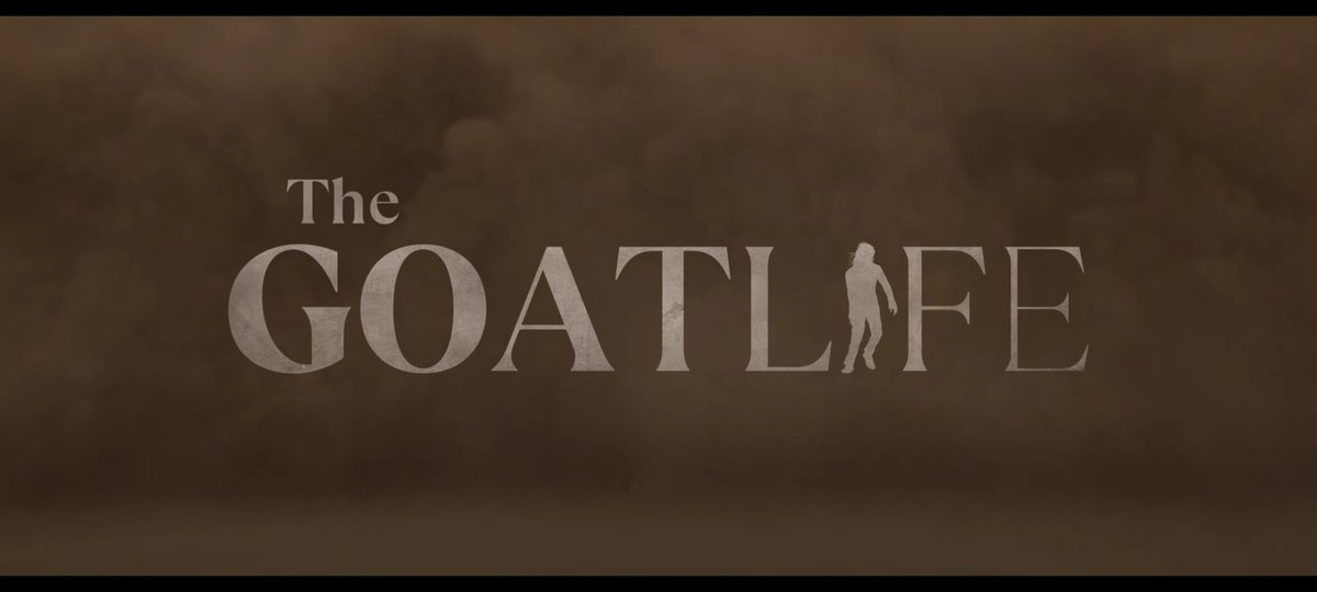 #TheGoatLifeOfficialTrailer 🔥😲 

Greatest Survival Adventure
Visuals and Cinematography 💥👏🏻
#TheGoatLife @PrithviOfficial