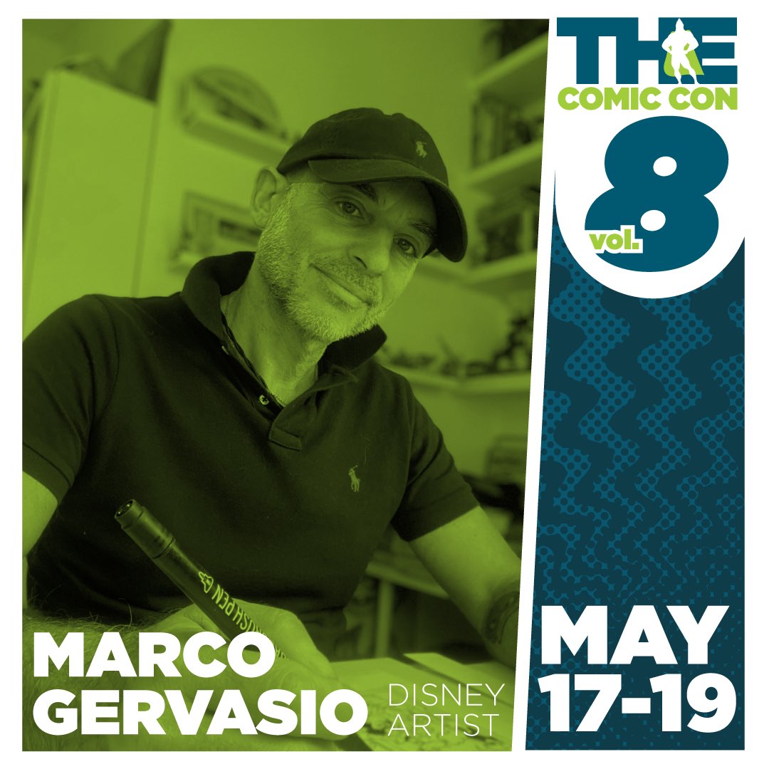 ⚡ Ο <a href="/MarcoGervasio2/">Marco Gervasio</a> στο #TheComicCon8!  Μην χάσετε την ευκαιρία να συναντήσετε από κοντά έναν επιδραστικό καλλιτέχνη με πλούσιο έργο και συνεισφορά στον κόσμο των κόμικς, 17-19/5 , στο Συνεδριακό Κέντρο «Ι. Βελλίδης» και στο Περίπτερο 6 της ΔΕΘ - Helexpo.

#TCC8