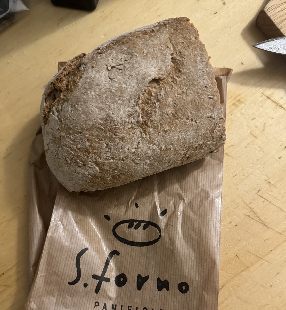 even <a href="/NardiaPlumridge/">Nardia Plumridge</a>'s skill does not do justice to s.forno, the best bakery in the whole history of the world  ... angels with their tiny fingers making the delicacies, and ... you can even buy a metà ... AND the delirious <a href="/santobevitorefi/">Il Santo bevitore</a> is steps away
lostinflorence.it/?s=s.forno