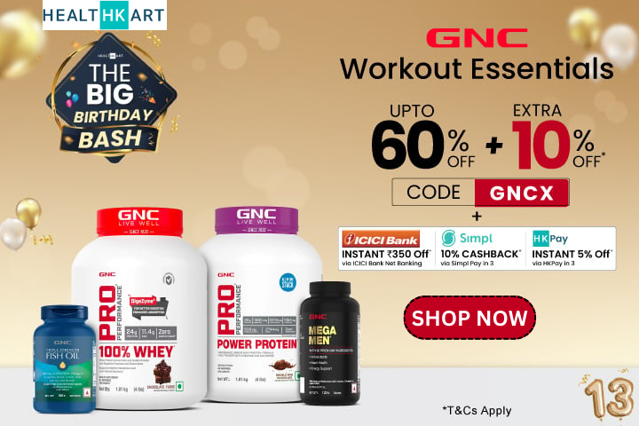 🤩𝑯𝒆𝒂𝒍𝒕𝒉𝒌𝒂𝒓𝒕 𝑻𝒉𝒆 𝑩𝒊𝒈 𝑩𝒊𝒓𝒕𝒉𝒅𝒂𝒚 𝑩𝒍𝒂𝒔𝒉 𝑺𝒂𝒍𝒆🤩
Get Up to 60% OFF + Extra 10% OFF on GNC Workout Essentials🥳
Check Now👉bit.ly/3PdnxwY

#Healthkart #GNC #guardian #birthdaysale #BirthdayBashSale #offers #WorkoutEssentials #Discounts
