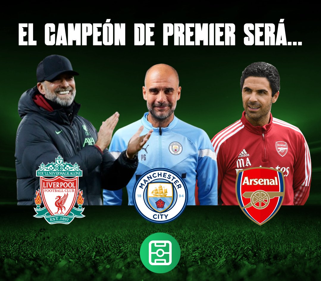 MisterFantasyES's tweet photo. 🆕 Concurso CAMPEÓN #PL

🎁 Sorteo 4 packs de 250 Créditos entre los participantes 💰

📌 Participar:
1️⃣ Síguenos 💚
2️⃣ LIKE + RT 🫶🏼 
3️⃣ ¿QUÉ EQUIPO o QUÉ ENTRENADOR GANARÁ LA PREMIER LEAGUE ESTA TEMPORADA? 👑
4️⃣ Añade el hashtag #MisterFantasy ⚽ 

📲 https://t.co/ekwWk857Gy https://t.co/Wi3reNP8bd