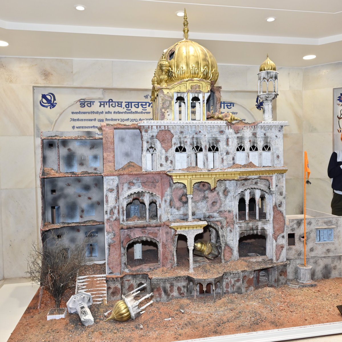 ‘Shaheedi Gallery’ in memory of martyrs of June '84 Ghallughara inaugurated
-Shaheedi Gallery will be a source of inspiration for future generations: Giani Raghbir Singh @J_SriAkalTakht 
-Sikh community can never forget wounds given by government in 1984: Harjinder Singh Dhami