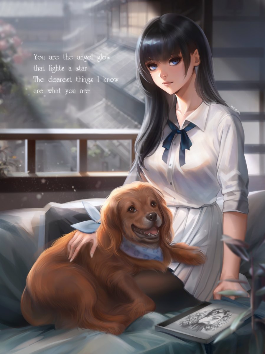 Who's a good booooy? 
#殻ノ少女 #karanoshoujo #UronoShoujo #art #artistsontwitter