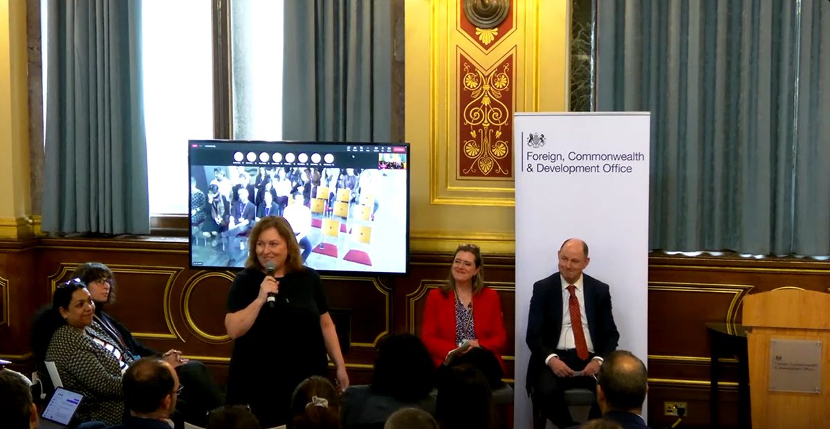 InaPoltoran's tweet photo. Great week in London at @FCDOGovUK. 30 hours of meetings, 30 officers met. @HarrietLMathews @CorinRobertson @sobst https://t.co/5pdLrDEeZM