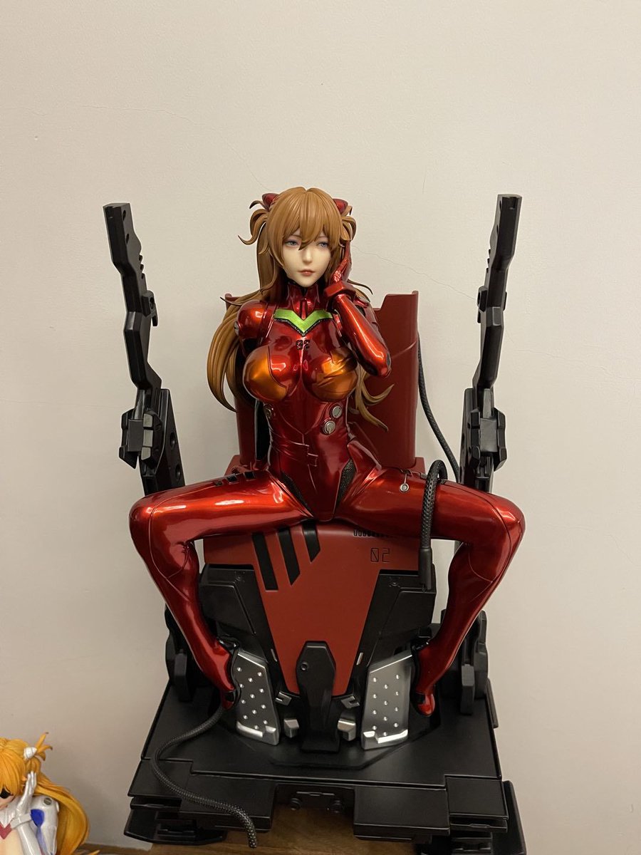 NeekoStudio's tweet photo. 【Previous works】
Team:Neeko studio
Work:Asuka Langley Soryu
Ratio:1/4
Size: Height 50.5cm width 33cm depth 23cm
Limited quantities: 120 pcs
#AsukaLangleySoryu #R18 #GK https://t.co/siZzo6oakj