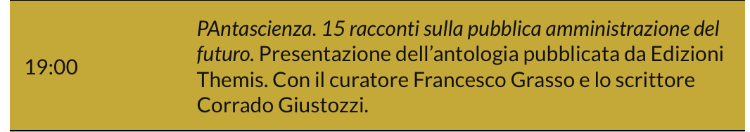 EdizioniThemis's tweet photo. Prima presentazione del libro #PAntascienza con @cgiustozzi e in collegamento il curatore #FrancescoGrasso alla convention #Deepcon che si terrà a Fiuggi dal 14 al 17 marzo 2024. Tutte le info qui https://t.co/ziXhWVTu6E https://t.co/juTXocc7tK
