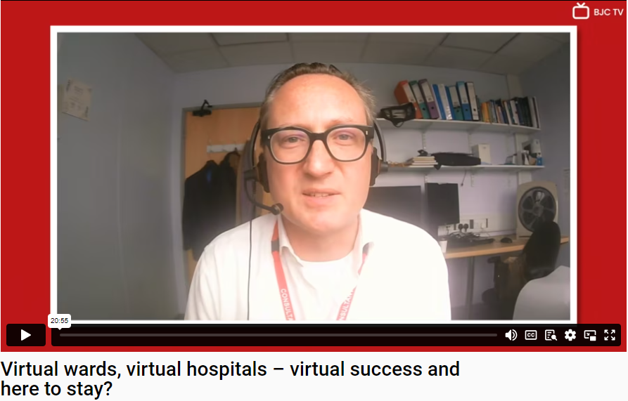 Virtual wards, virtual hospitals – virtual success and here to stay? | BJC TV (bjcardio.co.uk)