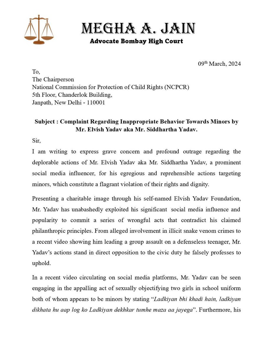 Adv. Megha Jain tweet media