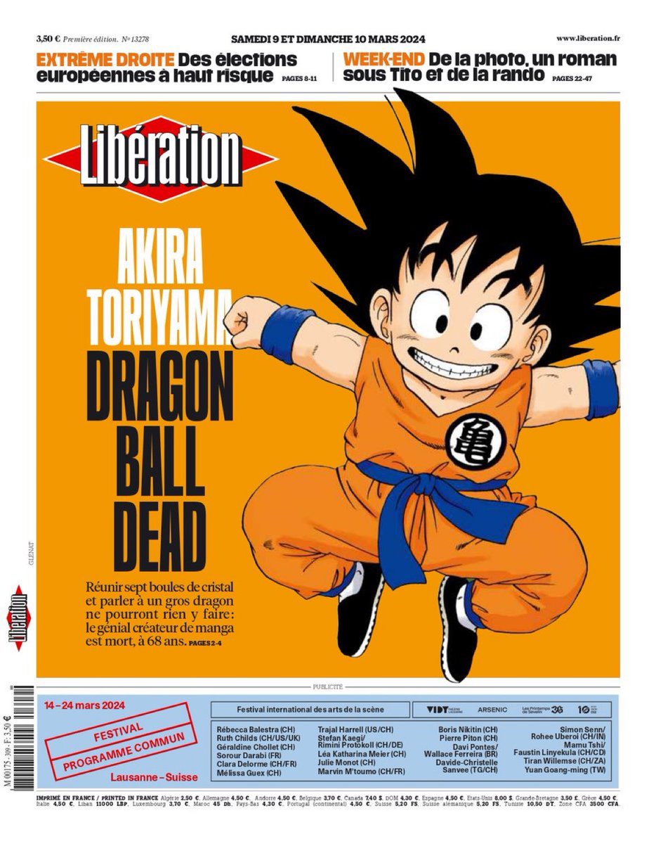 N'avez-vous aucune honte <a href="/libe/">Libération</a>? #AkiraToriyama