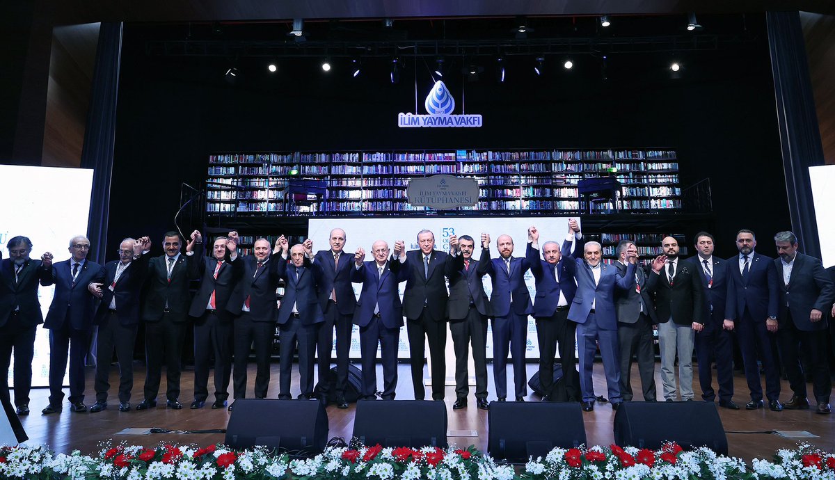 Cumhurbaşkanımız Sayın Recep Tayyip Erdoğan, İlim Yayma Vakfı 53'üncü Genel Kurulu’nda konuştu.