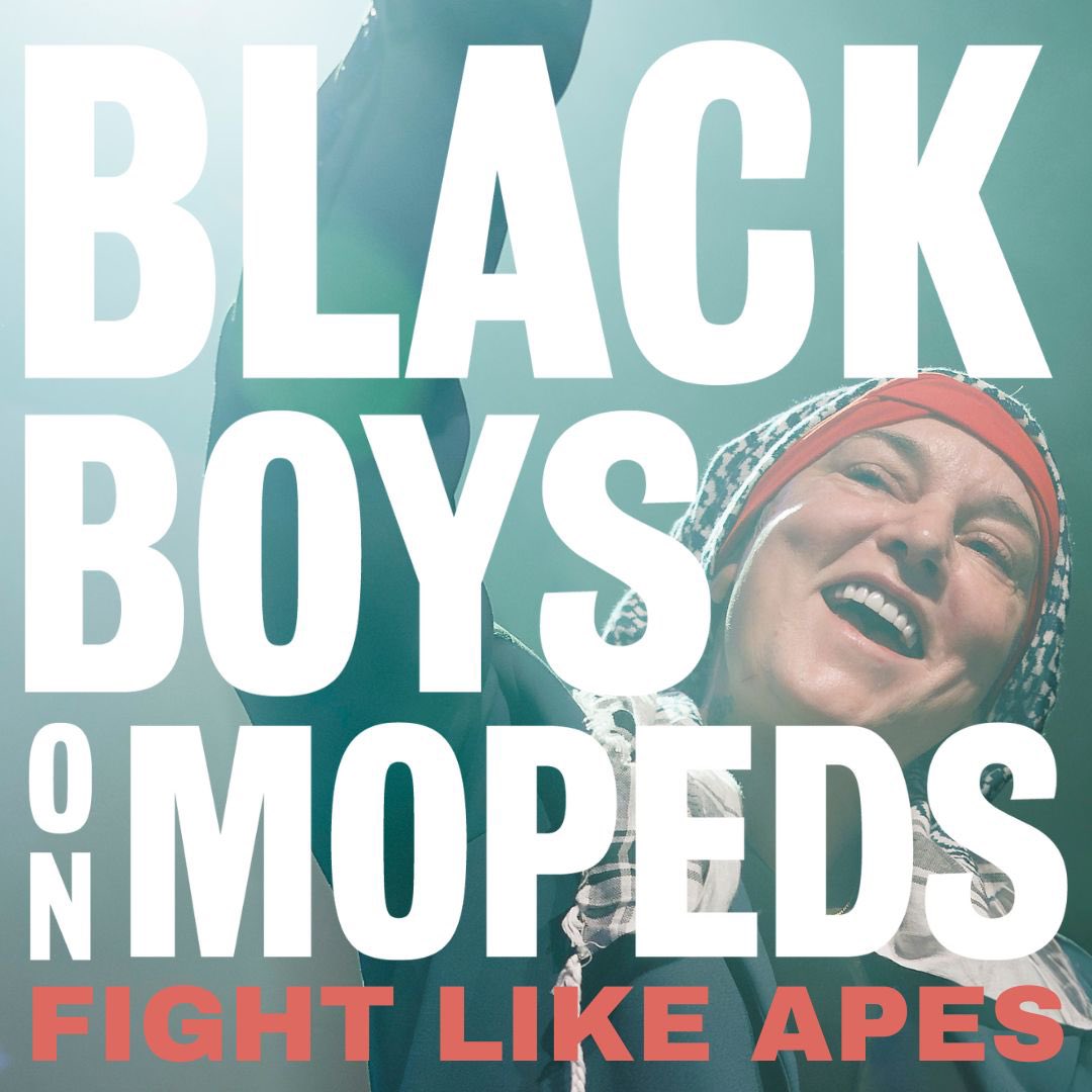 Pre order Black Boys on Mopeds now. All proceeds going to Lajee Centre, Aida Refugee Camp, Occupied West Bank, Palestine 🇵🇸 maykay.bandcamp.com/album/black-bo…