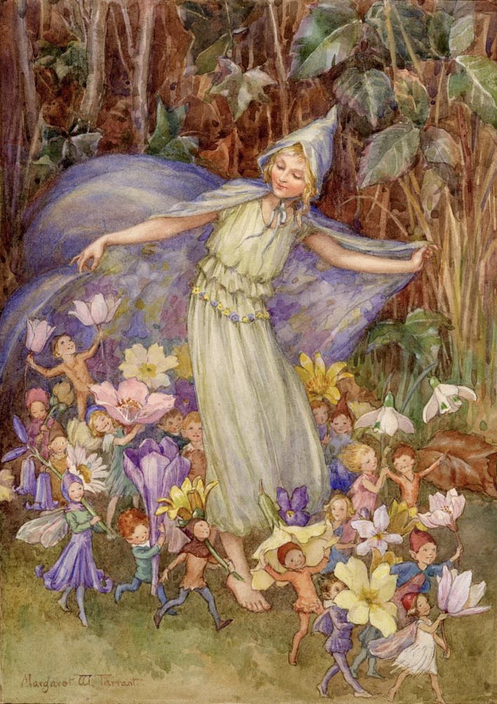 The Fairy Troupe 1915 #MargaretTarrant #Spring