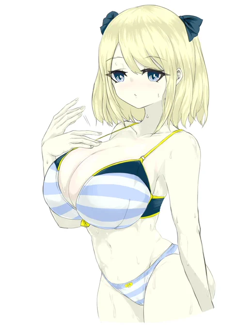 何もあげられる物が無いんで去年の夏に描いたシキちゃん再掲 
