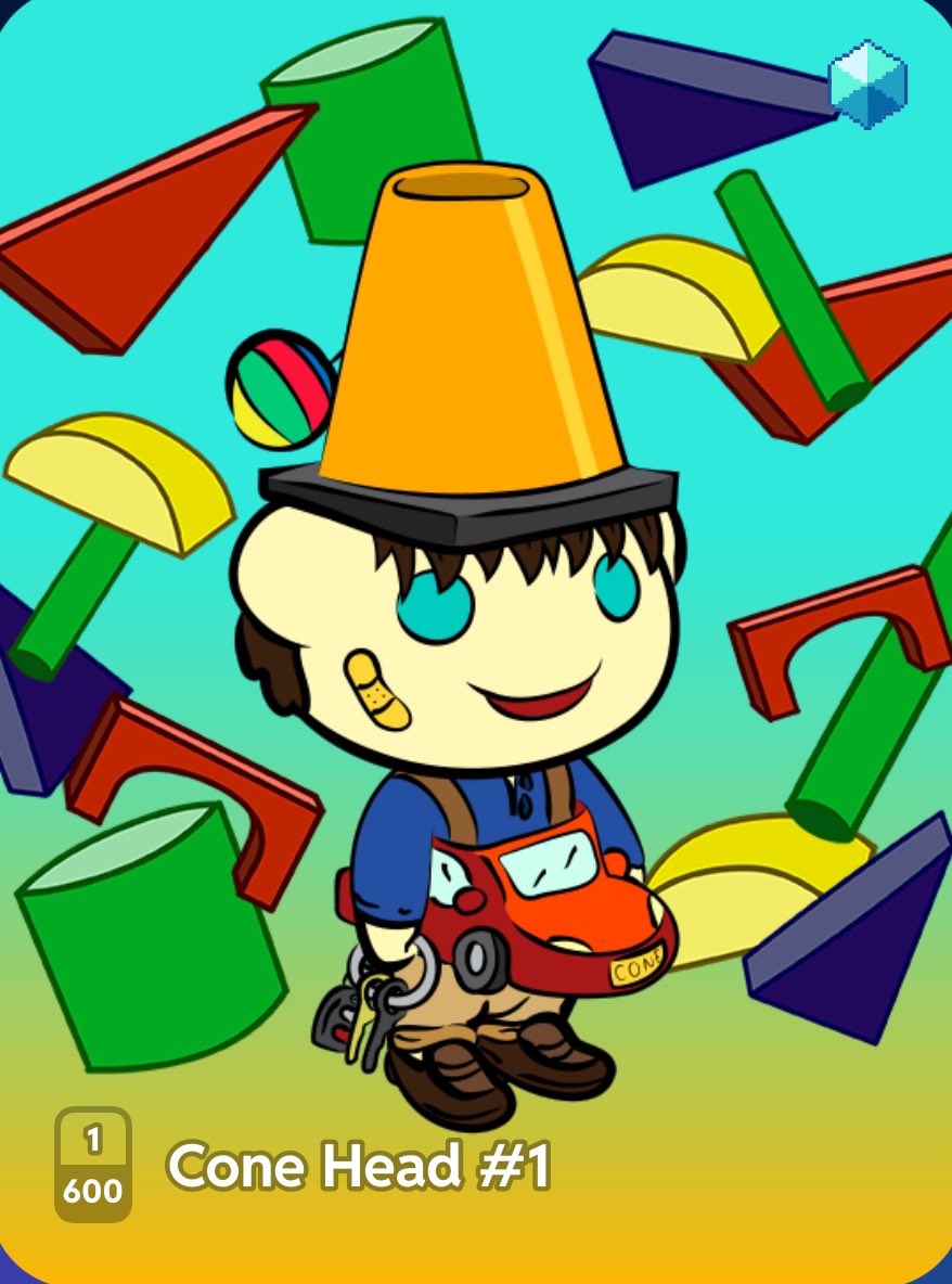 I finally got the ultimate RCA grail - Cone Head #1 by <a href="/ChipperComic/">Eric Bateman</a>! I now have 26 cone-related first mints.

$CONE #Bitcone #Coneheads <a href="/BitCone_CONE/">BitCone (CONE)</a>