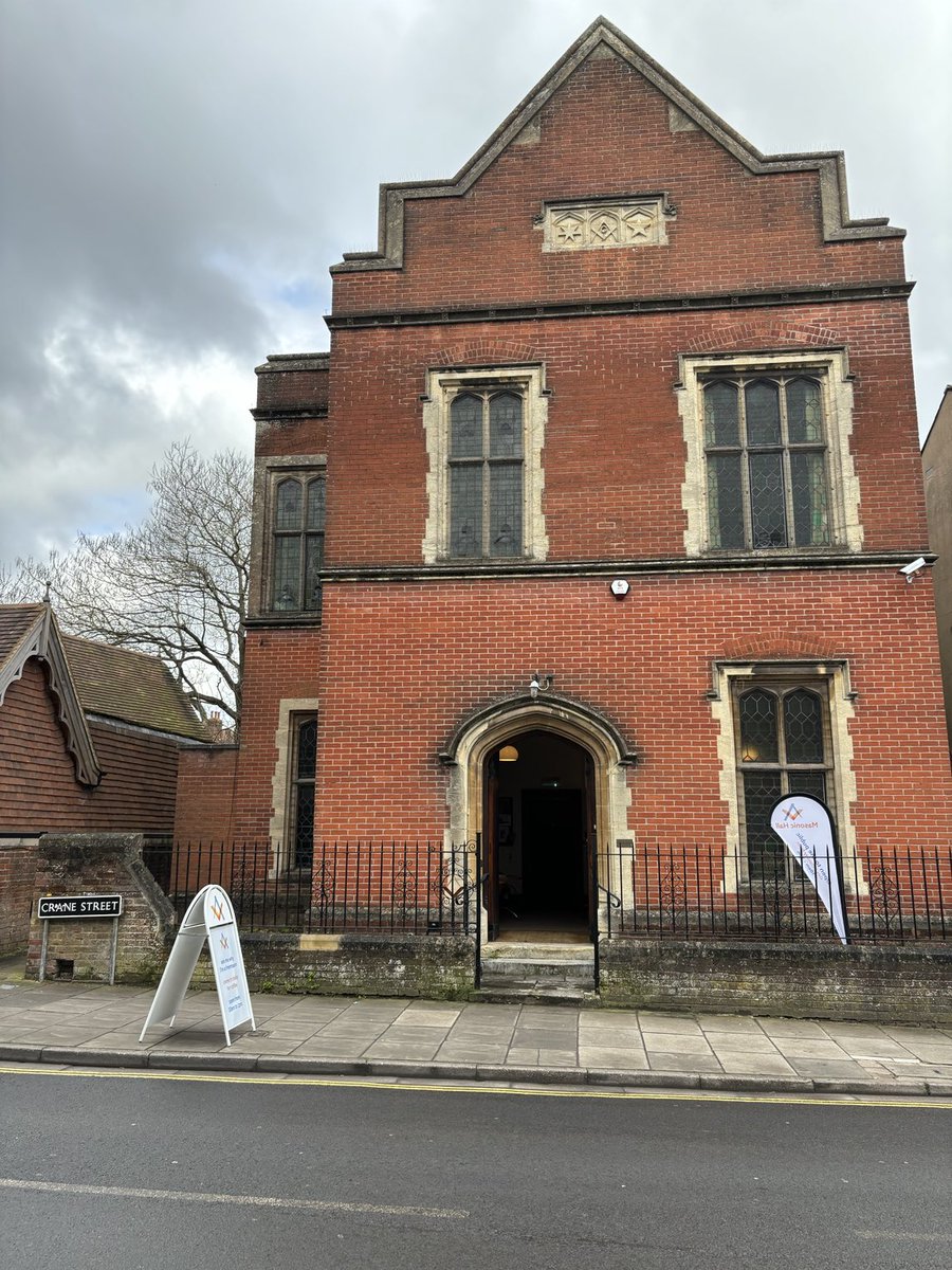 Crane Street Lodge building in Salisbury is open today to the public. If you’re in town, come and drop in for coffee and a chat!