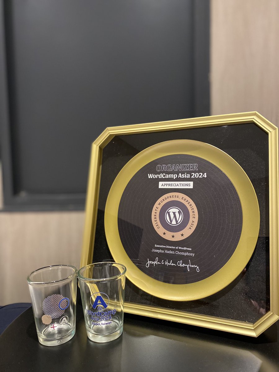 That’s a wrap up of @WordCampAsia 2024. Thanks @JosephaHaden for this amazing appreciation badge to the organizers of WordCamp Asia 2024. #WordPress #WCAsia