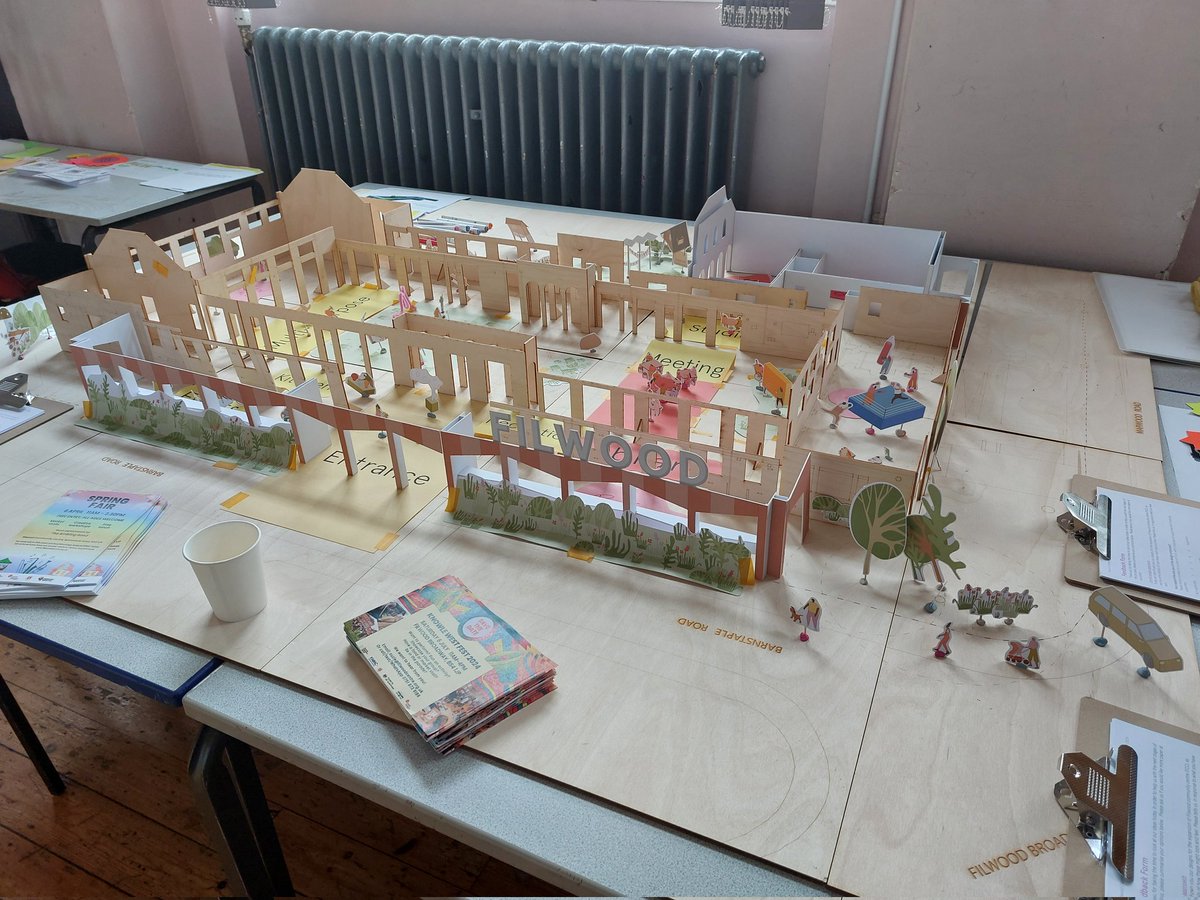 Community day at <a href="/FilwoodCentre/">Filwood Community Centre</a> including the new plans for the centre! 11-4