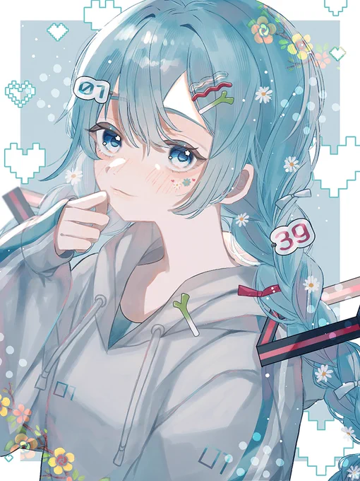 おめでとう̗̀ ꪔ̤̥ꪔ̤̮ꪔ̤̫ ̖́-#ミクの日2024 #ミクの日 