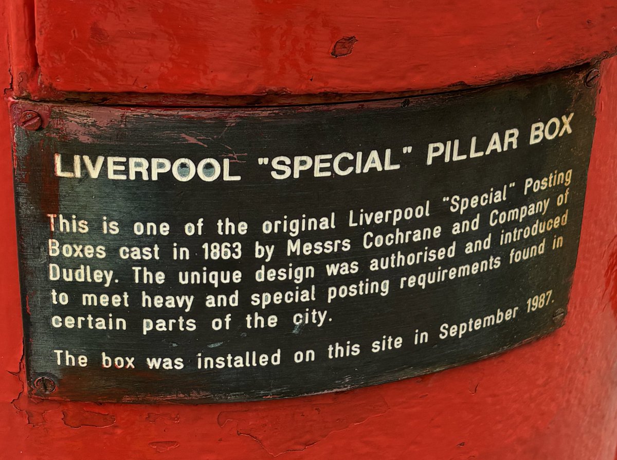 Liverpool “special” postbox #albertdock #liverpool #postboxsaturday