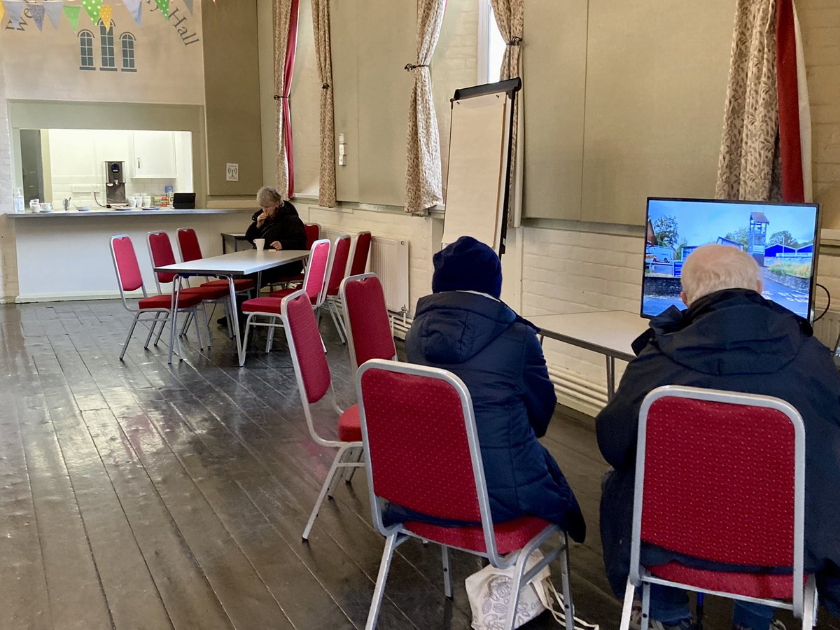 There’s an encouraging flow of local residents at the Neighbourhood Plan Review drop-in event at Much Wenlock’s Priory Hall this morning. Maybe it’s the free refreshments that have attracted folk! Come and join us until 4pm today.