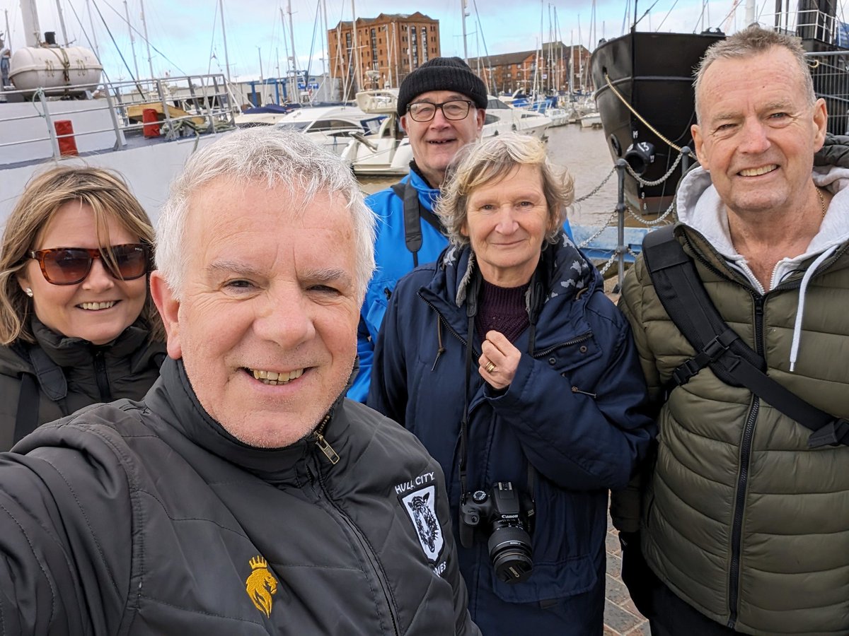 <a href="/Photos4Heroes/">Photos4</a> Our photo group 'bimble' at Hull marina. 
Thanks to our Princess Quay hot drink stop off so thanks <a href="/hull4heroes/">Hull 4 Heroes</a>

Comments from our group members say more than taking photos.  Comments like, "Enjoyed that" "my face feels tingly after that walk" makes it worthwhile.