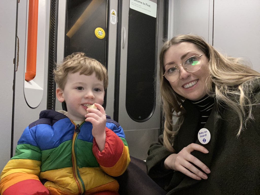 This is British Rail … not sure if I’m more disgusted by the incompetence and lack of care of the <a href="/AvantiWestCoast/">Avanti West Coast</a> staff or the general public who wouldn’t give up a seat for a lady with Parkinson’s. You’ll find me, my toddler and my bump on the train floor ✌️