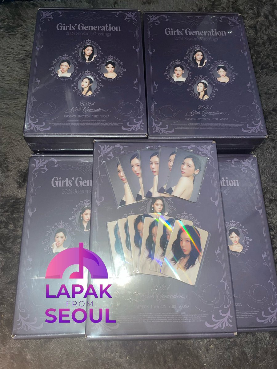 lapakfromseoul's tweet photo. #LFSArrived Jakarta
#GirlsGeneration season greeting
@sosimoim85 doll
#Taeyeon To X official MD
#KingTheLand bluray
#Riize Season greeting
#IU The Winning album https://t.co/NAcQVNyE7J