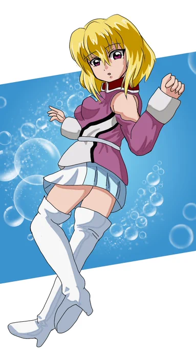 ワンドロ15日目!プラモできたら合成してみよう。 
