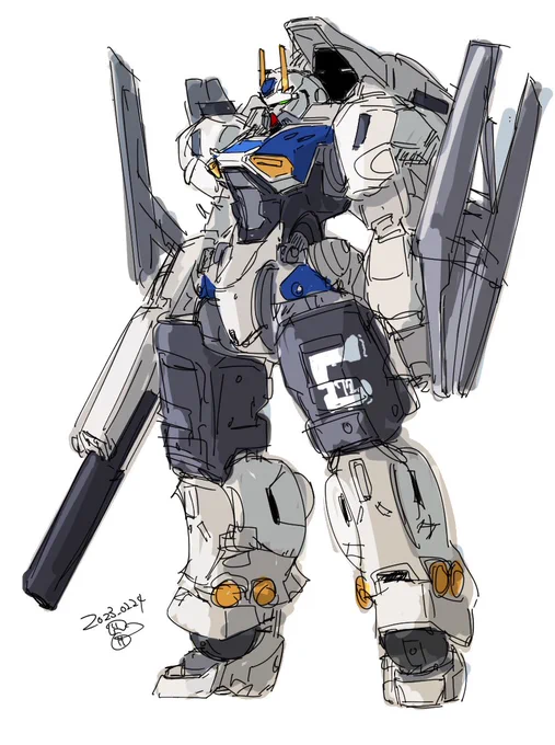 ガンダム超重力下仕様映画インターステラーのお陰で『重力』という事象と現象に弱く(好き)になりました#オラガン #ガンダム 