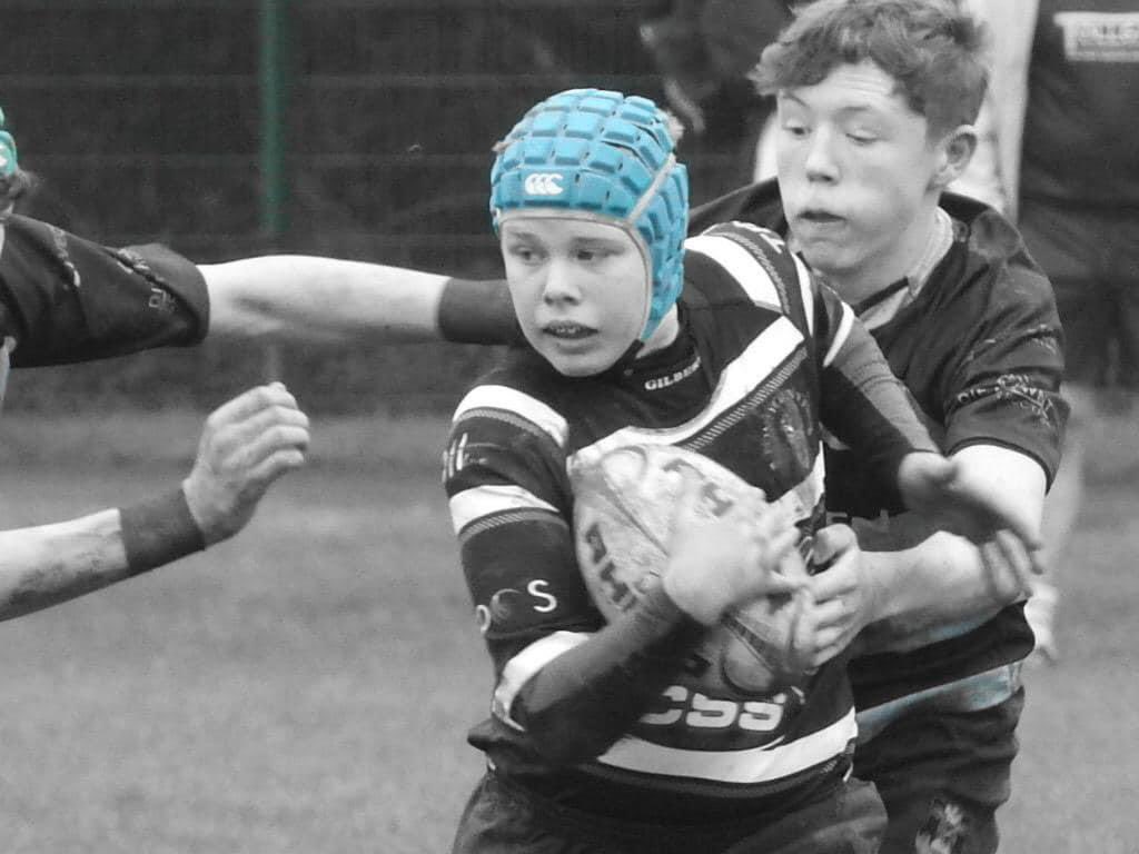 halse76's tweet photo. Good luck to Mas and his team today in the Cardiff Rugby cup semi finals, go well boys 💪🏼🦡🖤🤍 https://t.co/Eri5wLUeOJ