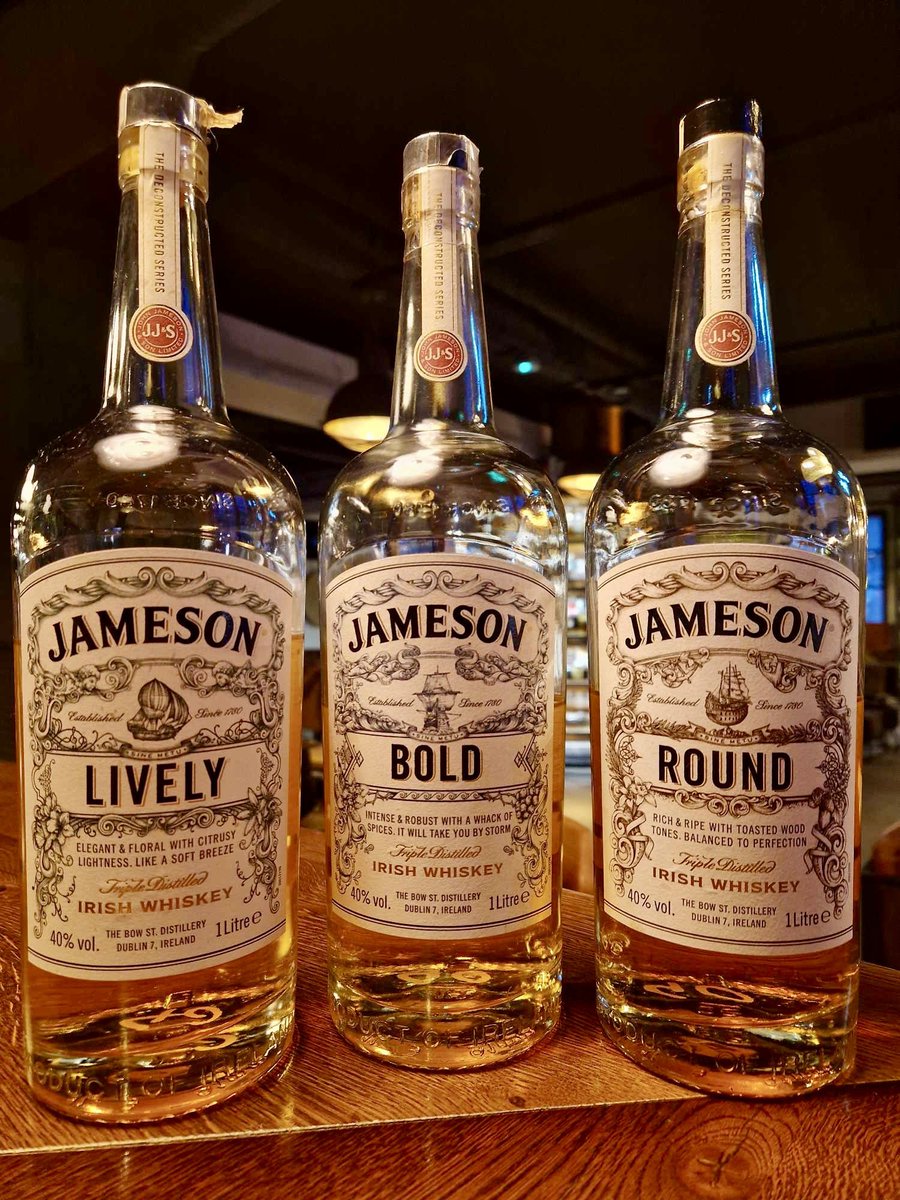 DomWhiskyJG's tweet photo. Menu degustacyjne (3x20ml):
* Jastrzębia Góra zestaw #Glencadam 10yo, 14yo, 18yo w cenie 95 zł.
* Sopot zestaw #Ballantines 12yo, 15yo, 21yo w cenie 55 zł.
* Warszawa zestaw #Jameson Lively, Bold i Round w cenie 60 zł
#whiskybar #tastingset #sopot #grunwaldzka1 https://t.co/rynxorBeRc