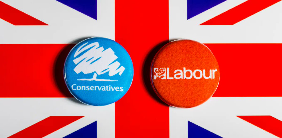 Either the Tories or Labour will form the next govt; How ppl vote will lead to one or the other happening. They are the only real options. & the real comparisons btw Tories in power & Labour in power can't be clearer - check these facts: henry-tam.blogspot.com/2024/03/love-l… #LoveLaboursFacts