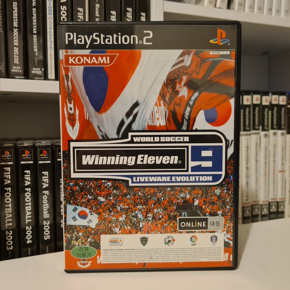 ⏪ World Soccer Winning Eleven 9 Liveware Evolution was released 