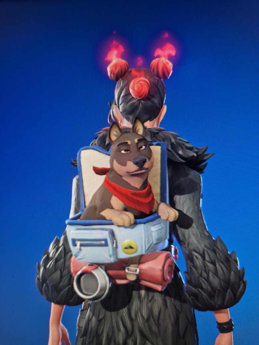 RockFao's tweet photo. A alguien más se le ha buggeado la mochila de Huesete??? No sonríe , siempre está enfadado y si lo acaricias no responde  😑 #Fortnite @Fortnite_ES @FortniteGame @FortniteEsp_ @EpicGamesES https://t.co/KNAgQWMvDz