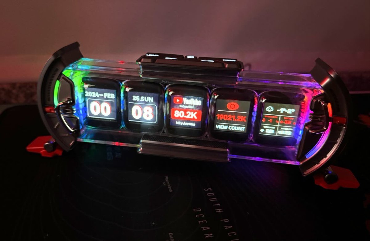 MikyAncona's tweet photo. Divoom Times Gate
Arriva dal futuro ? @divoom
Like , condividete e iscrivetevi al canale
https://t.co/q0qjaGtXSu
#divoom #divoomtimesgate #times #gate #mikyancona #pixel #pixelart #clock #timesgate https://t.co/qrlOxakcnE