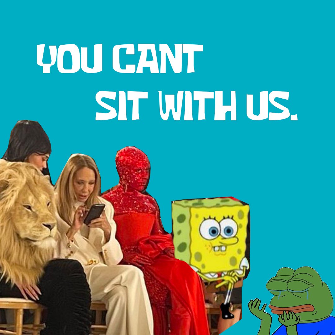 spongeoneth's tweet image. Sorry $PEPE 🐸, you can't sit with us! $SPONGE only 🧽💦💦

#MemeCoin #AltSeason #BullMarket