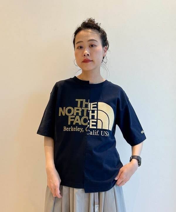 BEAMS×THE NORTH FACE アシンメトリーロゴTシャツ アシンメトリーTシャツ☆｜ビームス 名古屋｜BEAMS