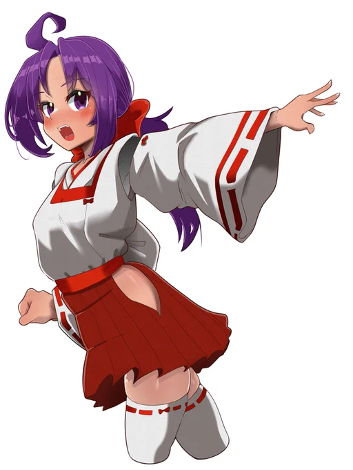 月華の剣士から、一条あかり袴っぽい差分があってもよいと思う 